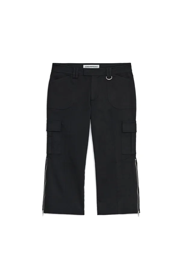 CAPRI CARGO PANTS, BLACK