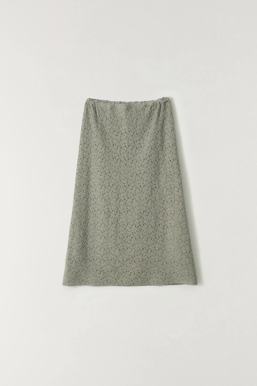 더라우스트 플러피 레이스 스커트 KHAKI 상품 이미지 3
