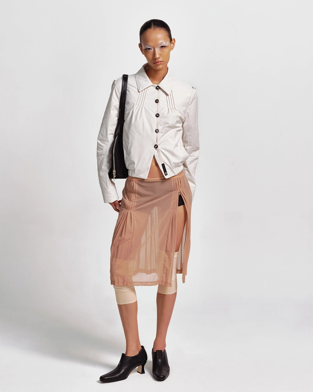 미스치프 TECH PADDED BLOUSON_IVORY 상품 이미지 2