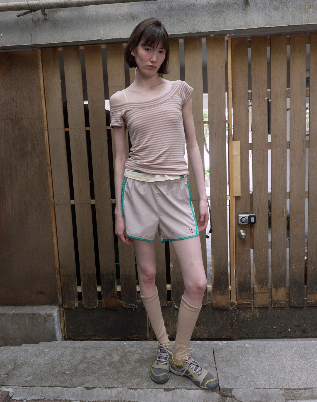 노컨텐츠 364. Yukon Shorts _ Beige 상품 이미지 1