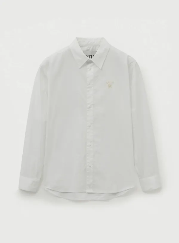 [RIIZE\'s Pick] Loren Apero Classic Shirt - White