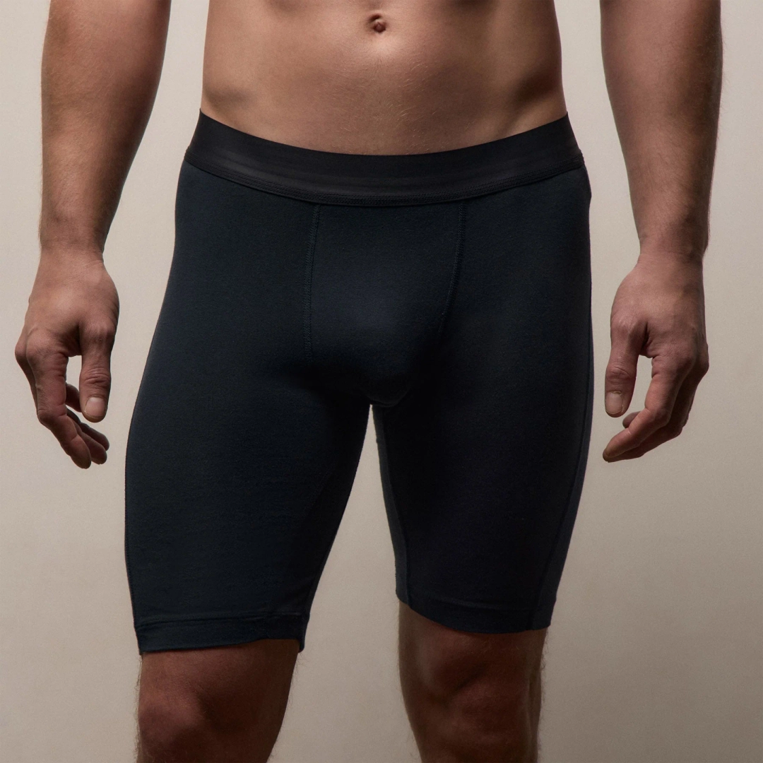 제임스펄스 Elevated Lotus Sport Boxer  Long - French Navy 상품 이미지 3