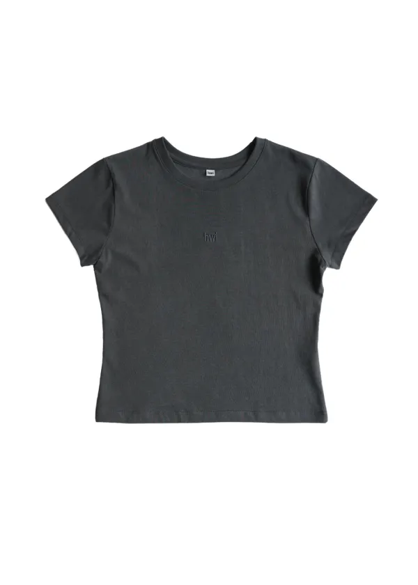 [ 바로배송 ]  HWI BASIC SLIM T [CHARCOAL]
