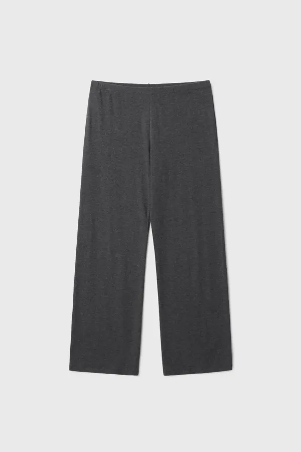 Soft Jersey Long Pants (Dark Gray / Ivory / Gray / Beige / Black)