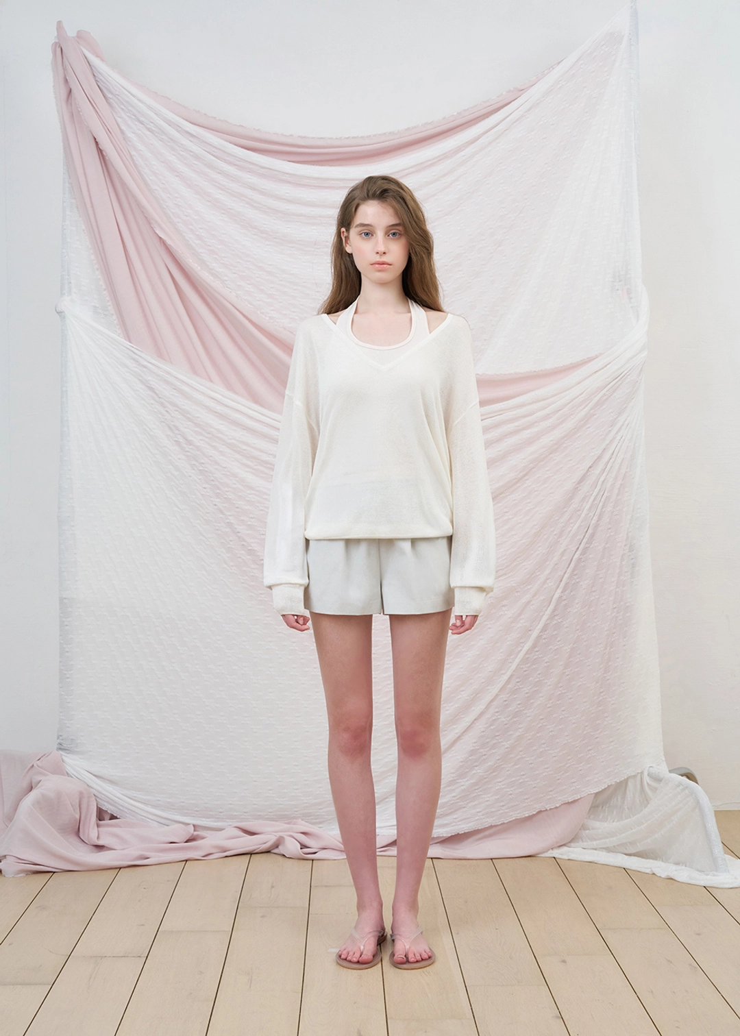르베인 [Essential 2-Pack Set]Dia v-neck Knit 상품 이미지 3