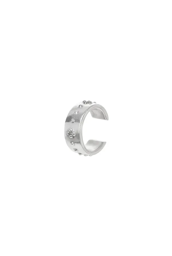 Vintage bead earcuff