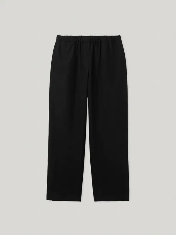 Basso Button Trouser Black