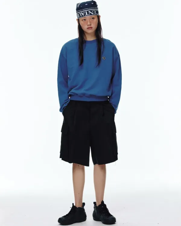CARGO HALF PANTS_BLACK