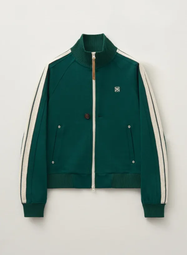 (W) Lawton All Day Track Zip-up Jacket - Teal Green