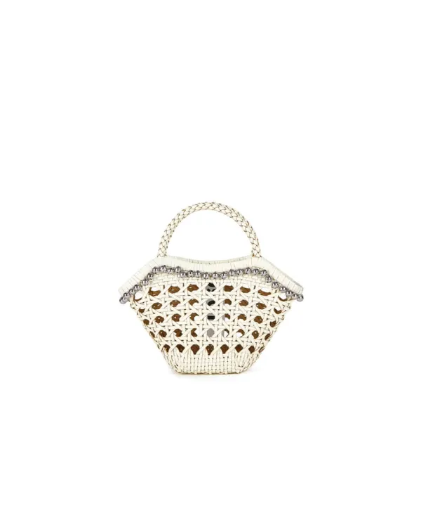 LIP TOTE BAG [BELL WHITE]