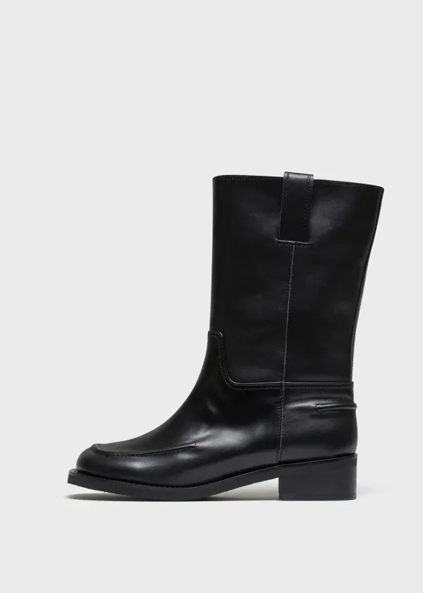 FLIPPER MOCCA BOOTS [C3F05BK]