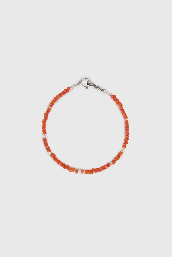 Carnelian Beads Bracelet