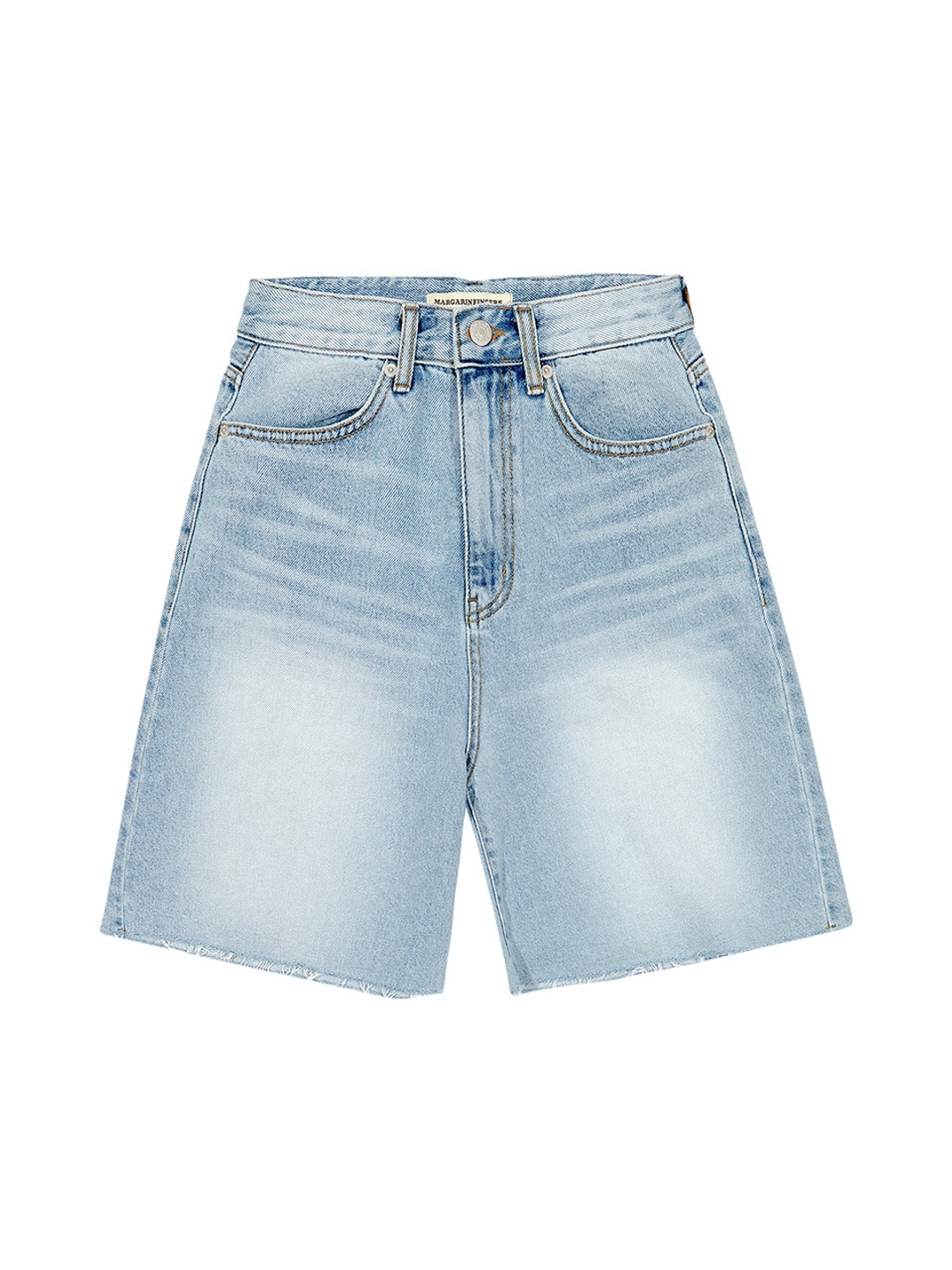 마가린핑거스 DENIM BERMUDA PANTS (LIGHT BLUE) 상품 이미지 3