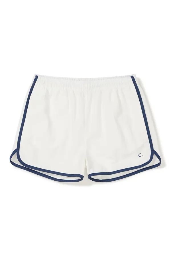 [24SS Clove] Logo Dolphin Shorts (White)