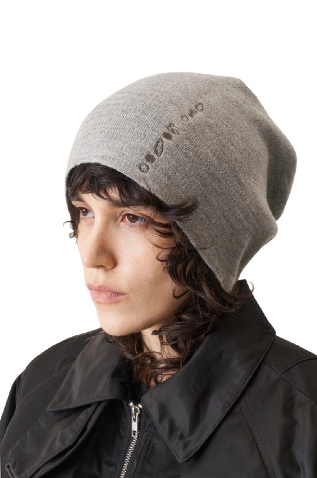 오들리워크샵 Oversize Axis  Beanie, Ashen 상품 이미지 1