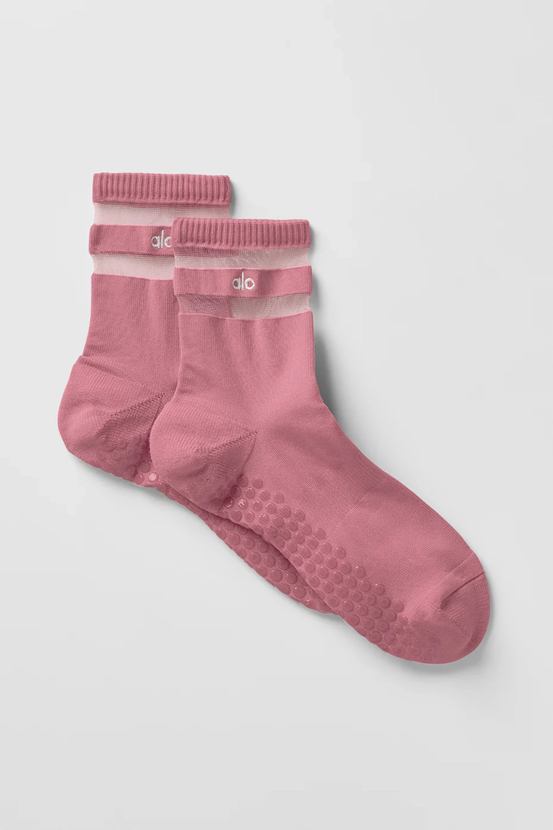 알로요가 Women's Pulse Grip Sock - Pink Wild Rose 상품 이미지 1