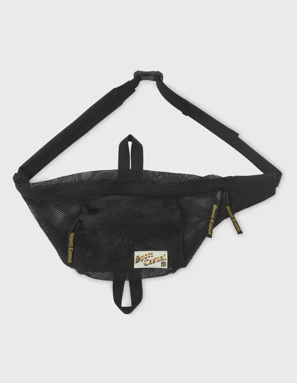 MESH SLING BAG / Black