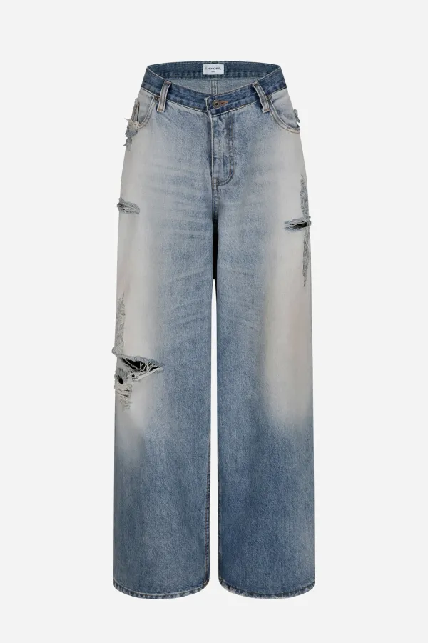ice grunge reworked jeans