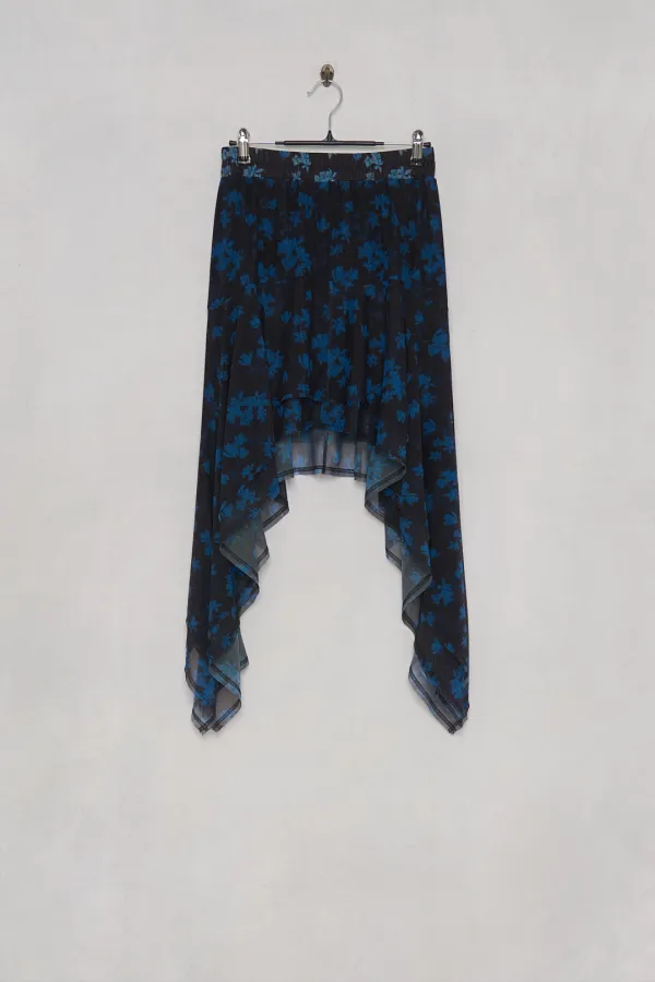 Karl Floral Mini Skirt