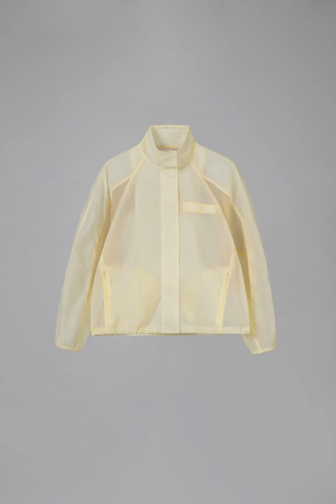 오버듀플레어 INCISION NYLON BLOUSON JUMPER_BUTTER/BEIGE 상품 이미지 3