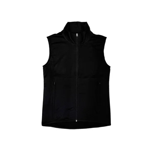 25-003 ZIP VEST (BLACK)