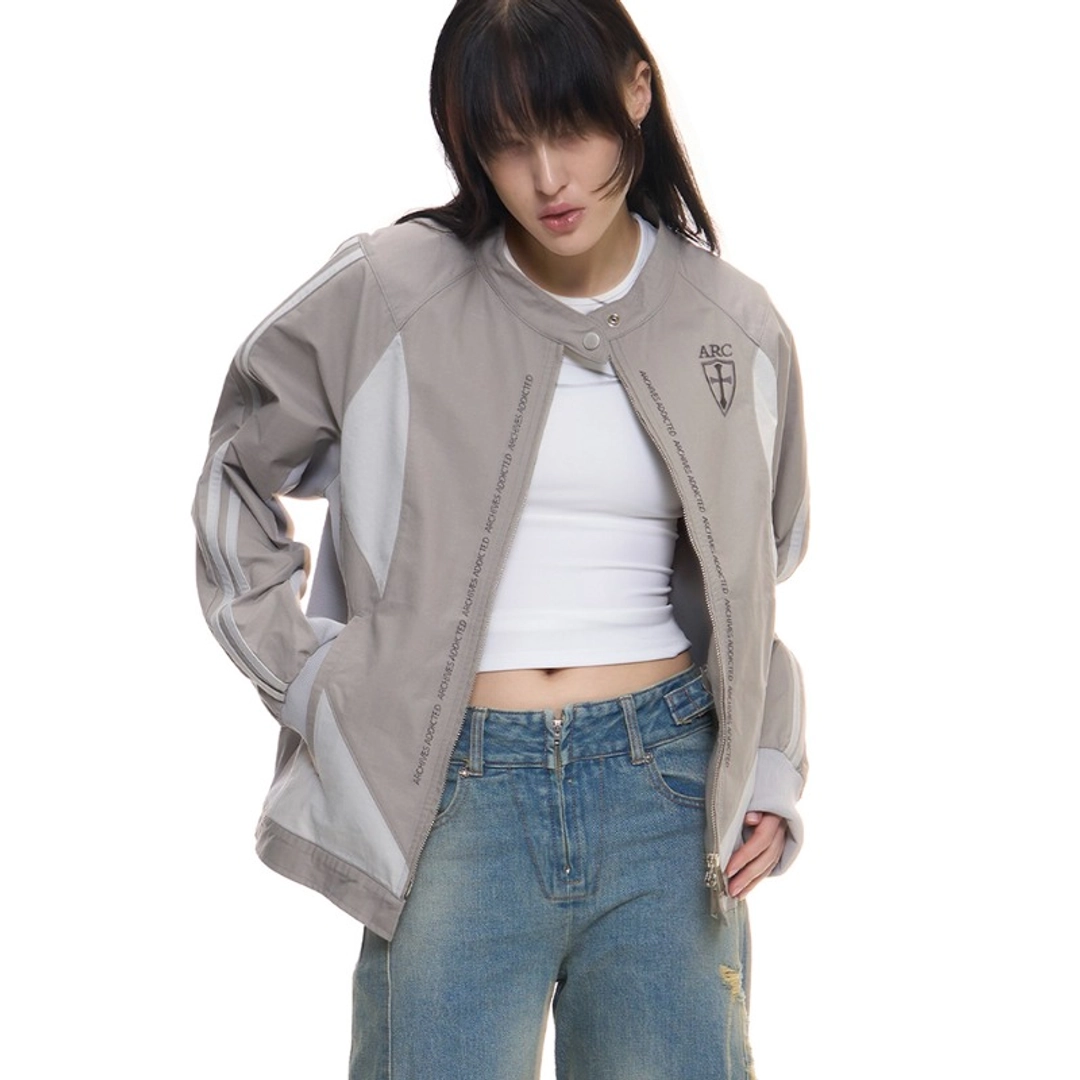 2000아카이브 UNISEX ARC RACING JACKET (BEIGE) 상품 이미지 1