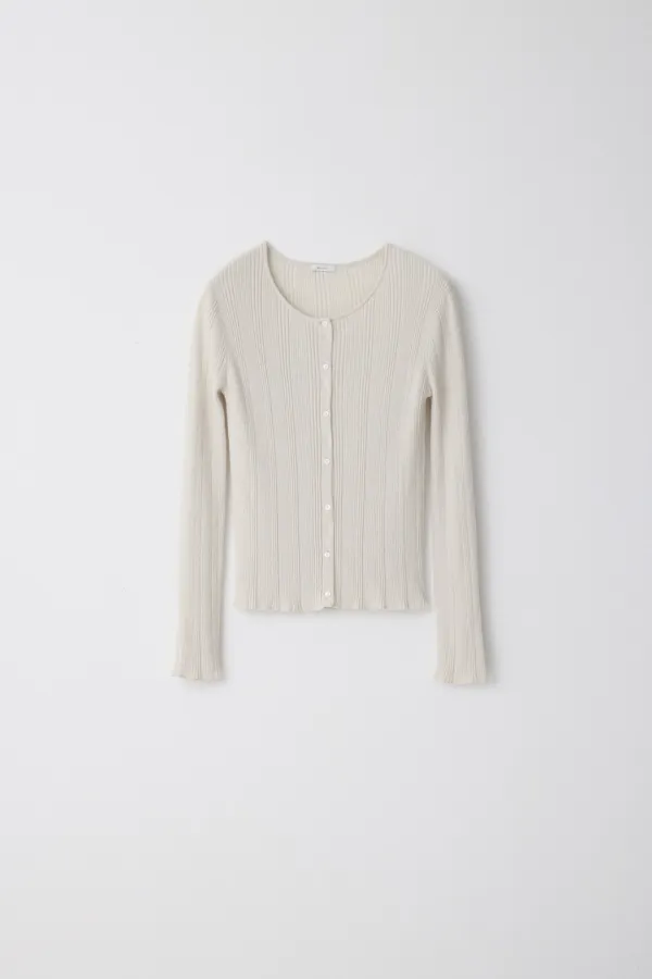 [3차] Woody Cardigan_Latte