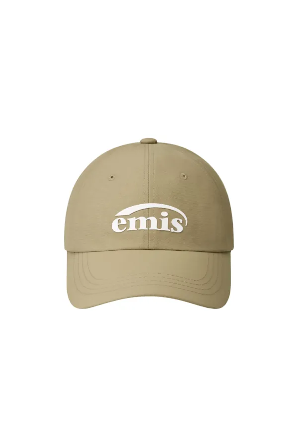 NYLON BALL CAP-BEIGE