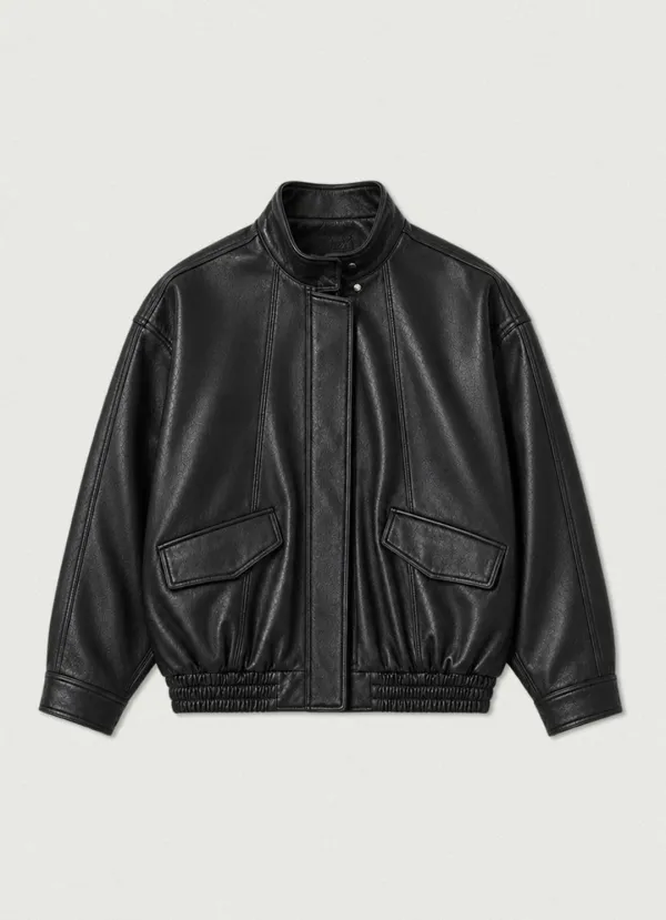 2nd/ Brick Leather Blouson [black]