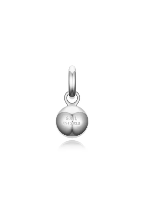 Silver Ball Charm