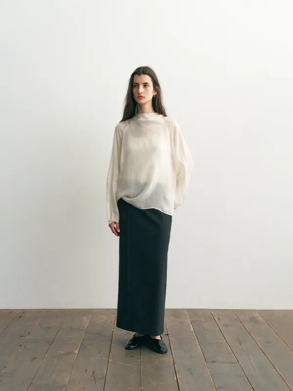 Callen Maxi Long Skirt_Charcoal