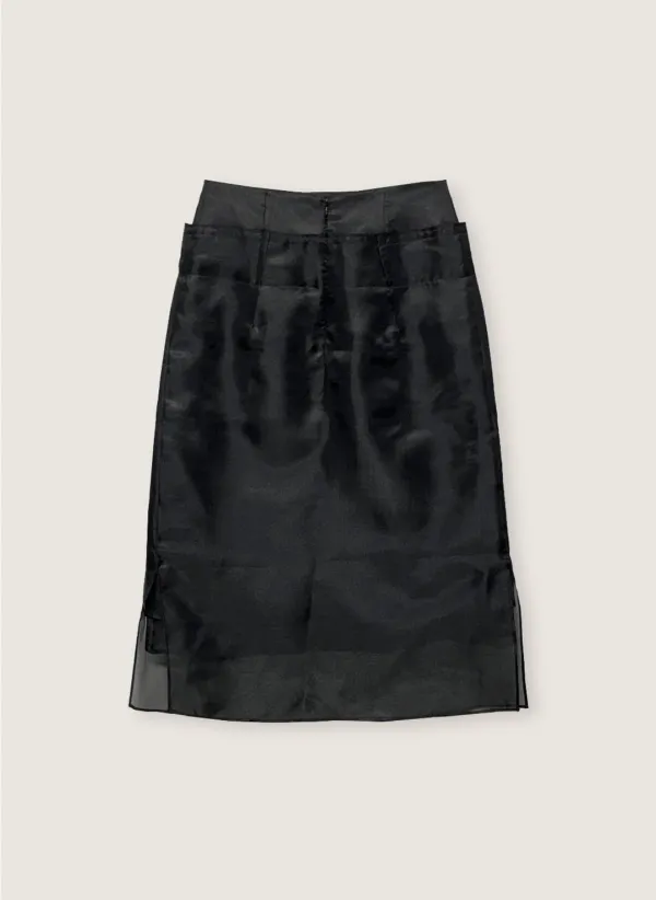 Layered skirt (블랙)