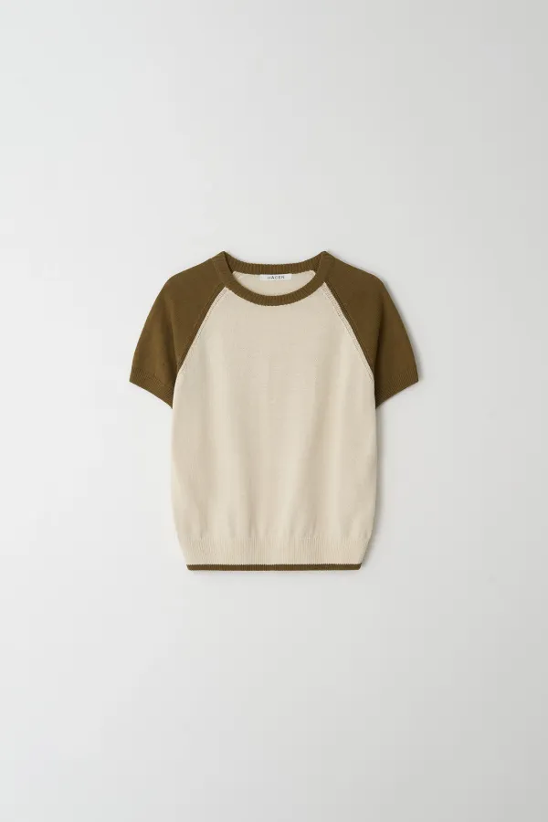 [2nd] Nico Raglan Half Knit