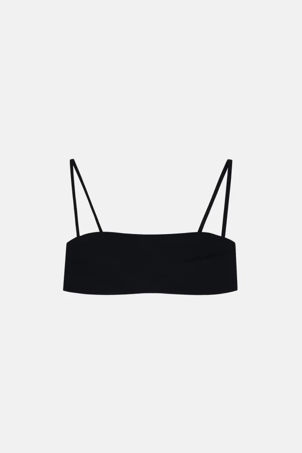 PETAL BRALETTE_black
