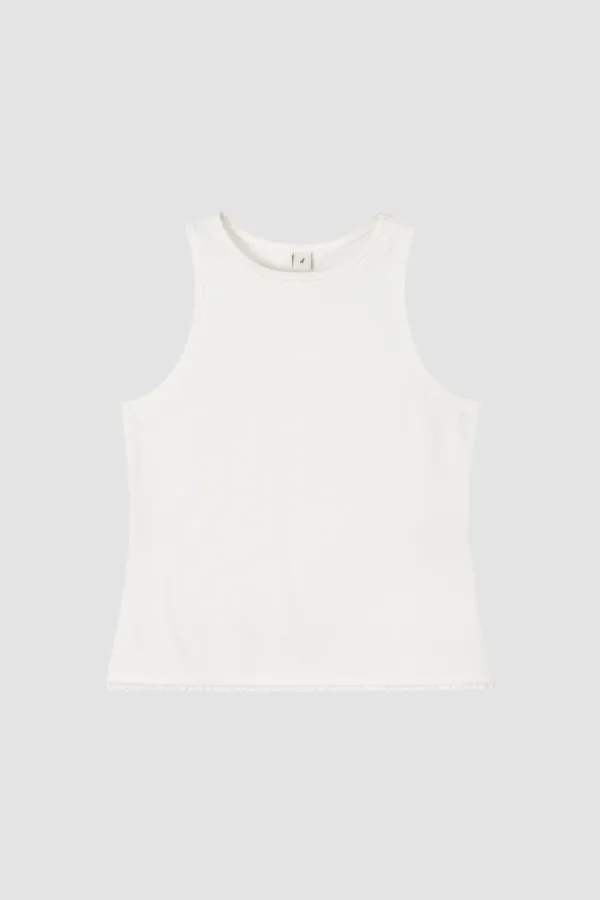 NEW HALTER NECK LACE SLEEVELESS_WHITE