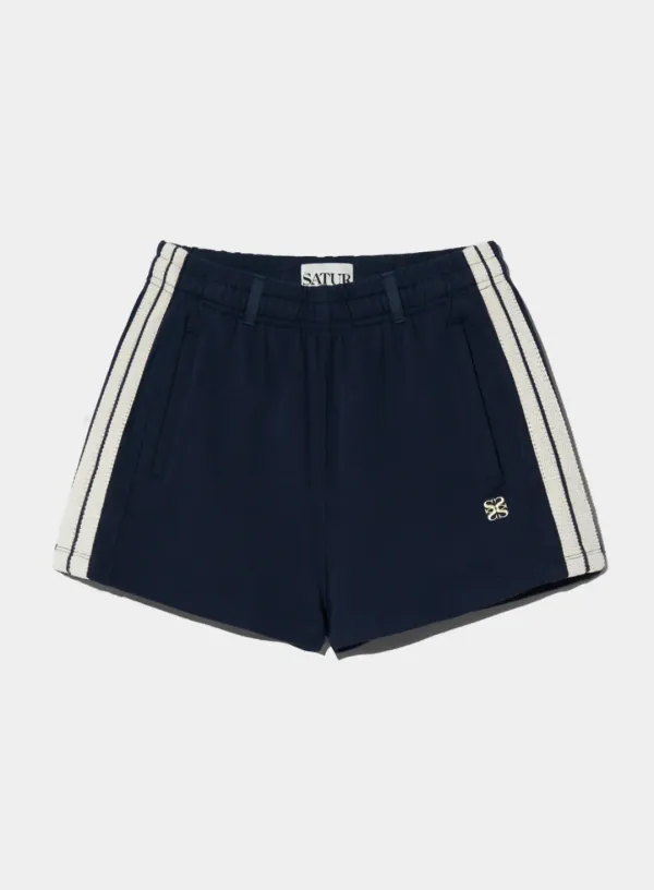 (W) Lawton All Day Track Shorts - Classic Navy