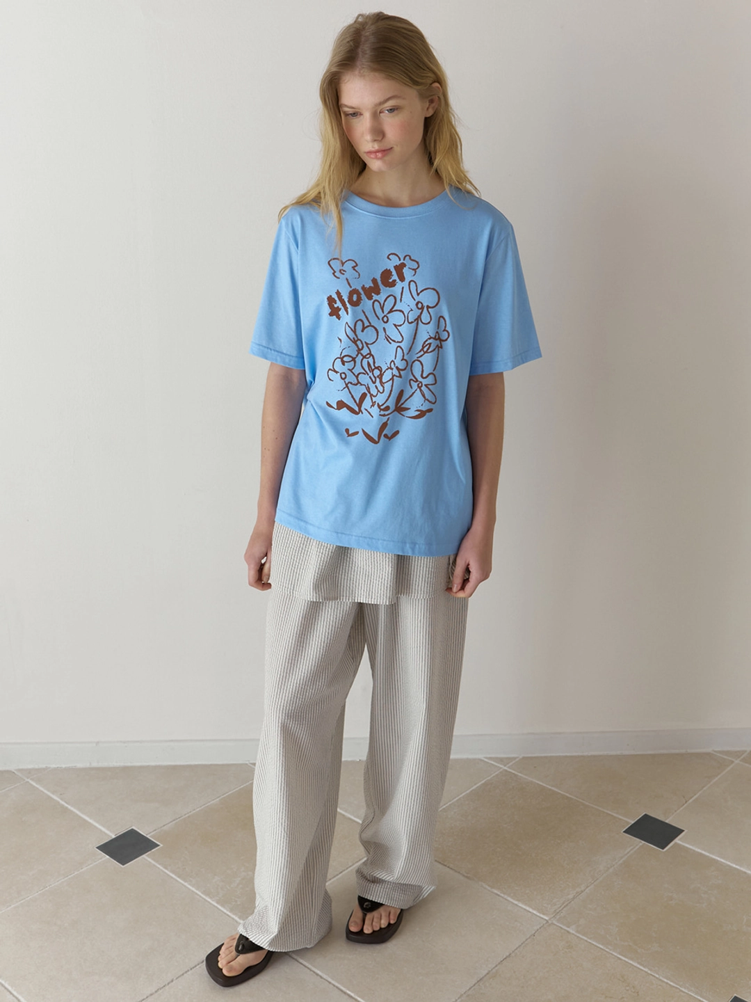 어몽 A SKIRT LAYERED STRING PANTS_IVORY 상품 이미지 3