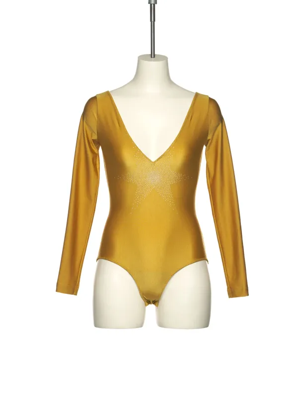 SS25 GOLD STAR POINT BODY SUIT