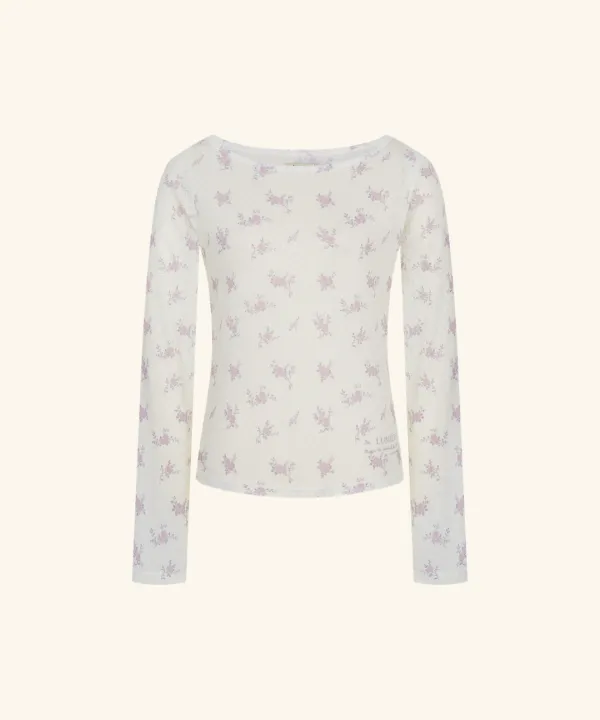 Renoui Floral T-Shirt (Cream)