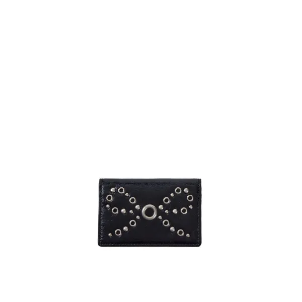 Toque Balaca Goth Card Wallet (토크 발라카 고스 카드지갑) Black