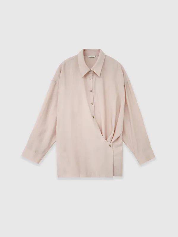 Turn Line Shirt (Powder Pink)