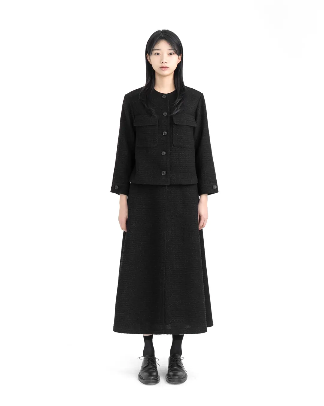 유노이아 classic tweed jacket 상품 이미지 2