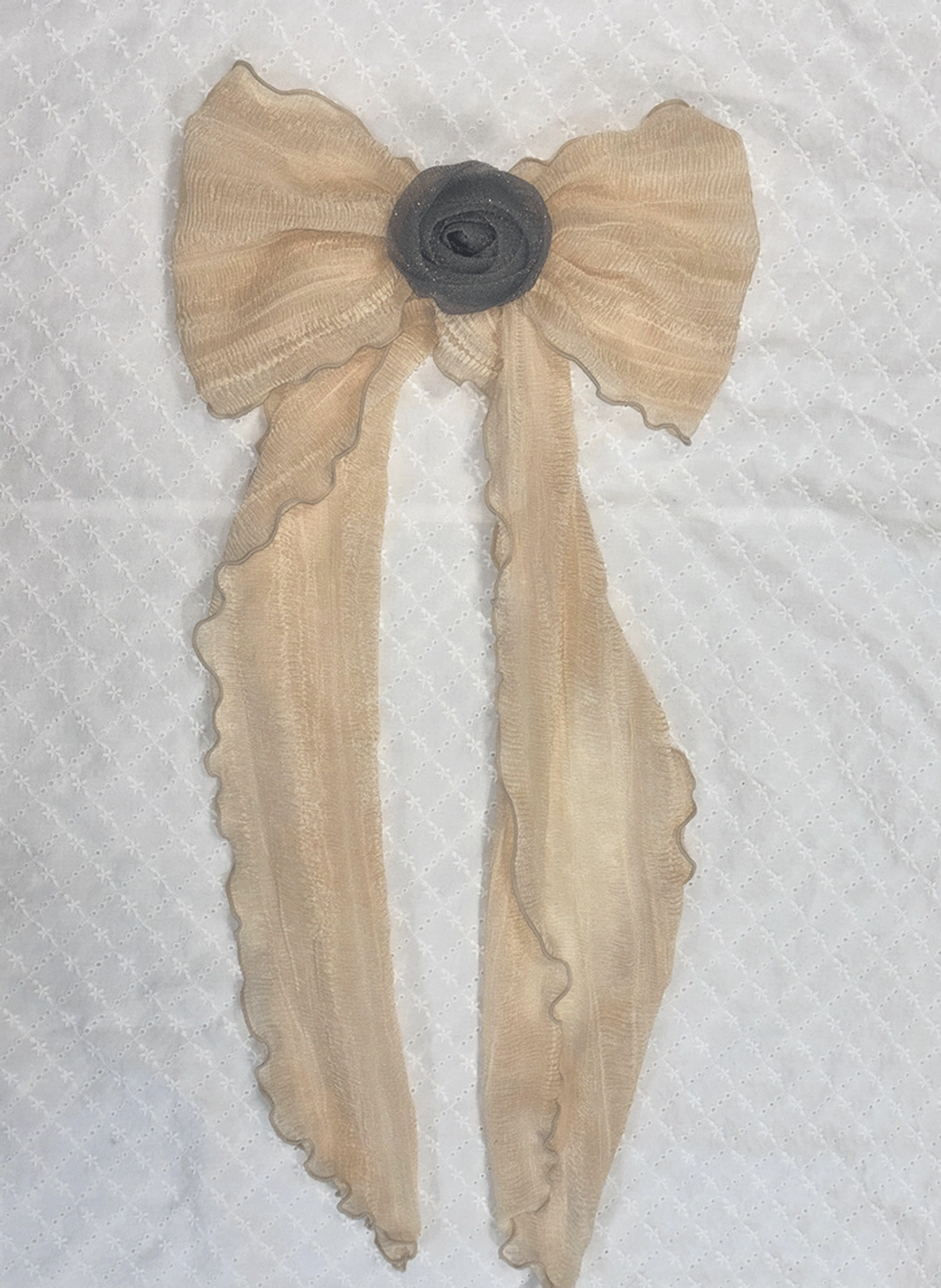루루서울 My Rose Scarf (Cream) 상품 이미지 2