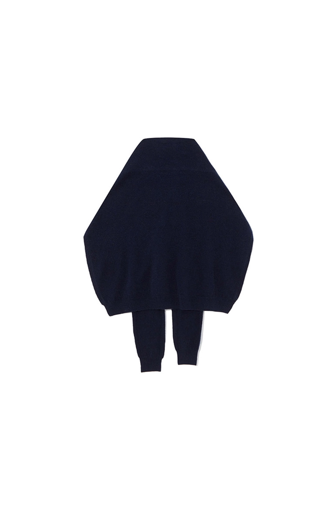 르917 PURE CASHMERE KNIT MUFFLER [NAVY] 상품 이미지 1