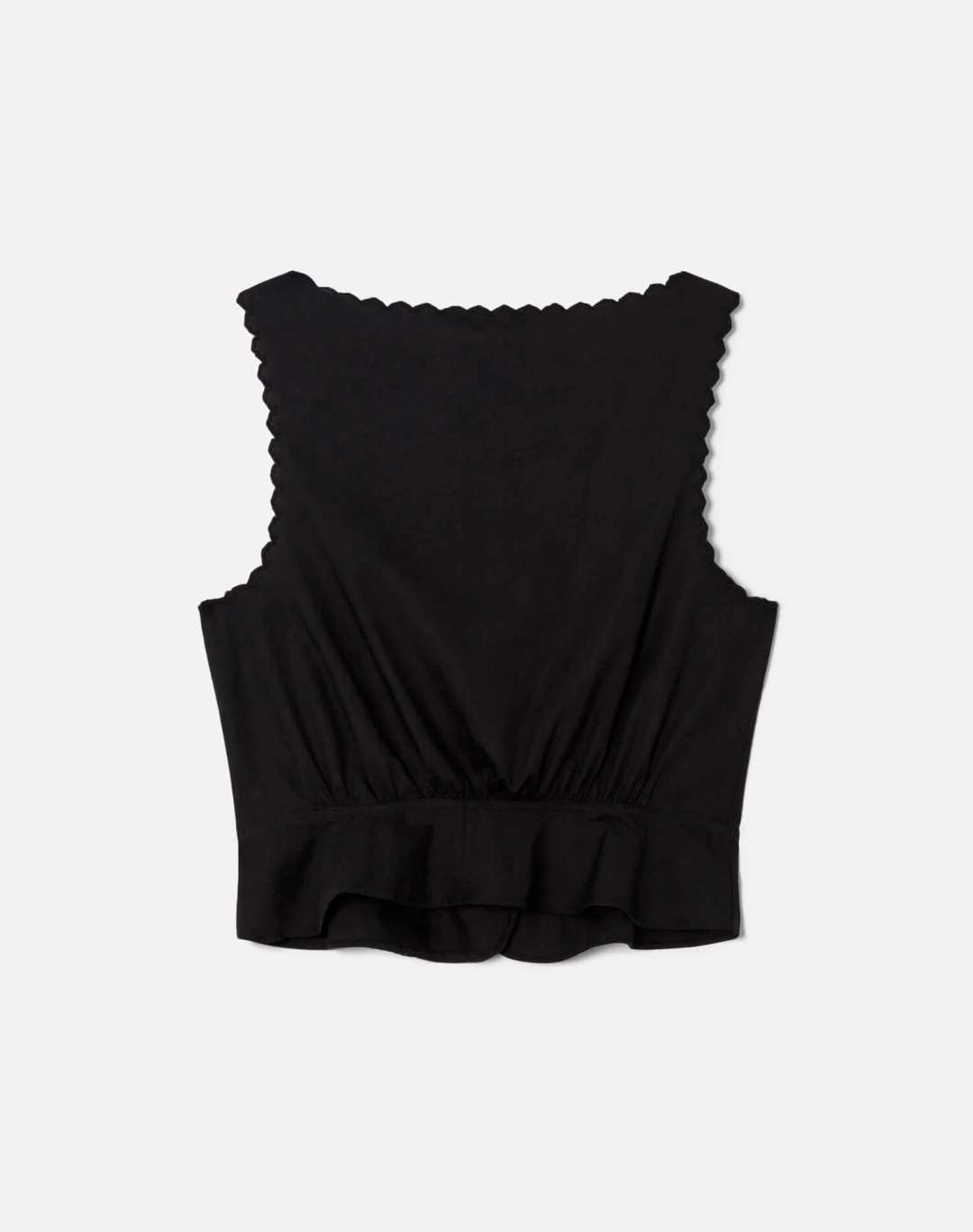 리던 Jerry Tank Blouse - Black 상품 이미지 2