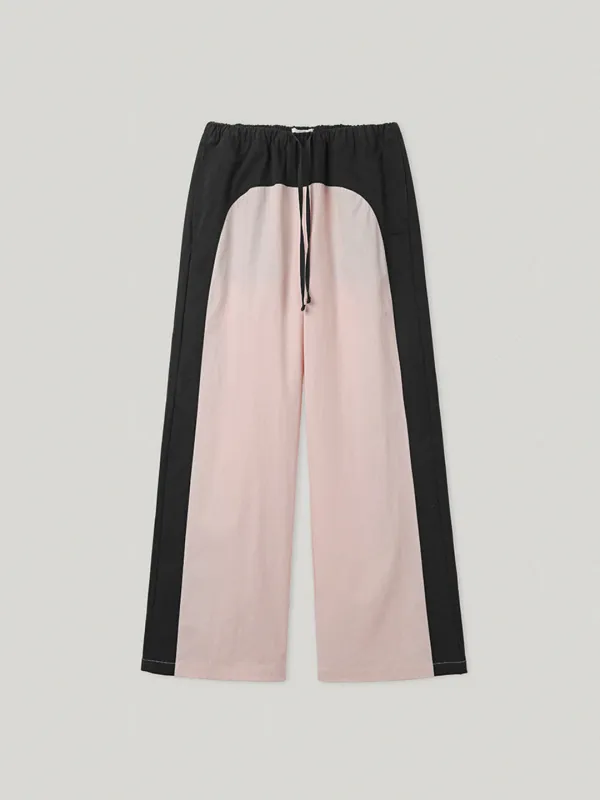 Veve Contrast Pants Pink (3rd) - Smoothmood