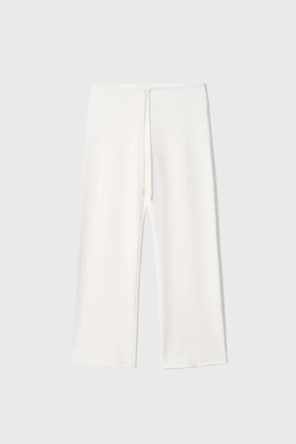 [2nd] Clean Terry Pants (White / Melange Gray / Black)
