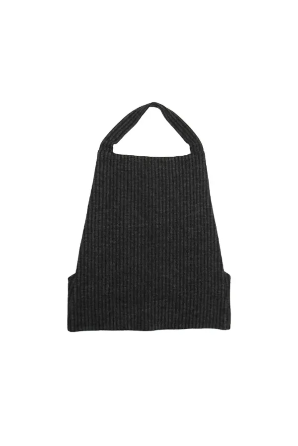 Knit halter top - Grey