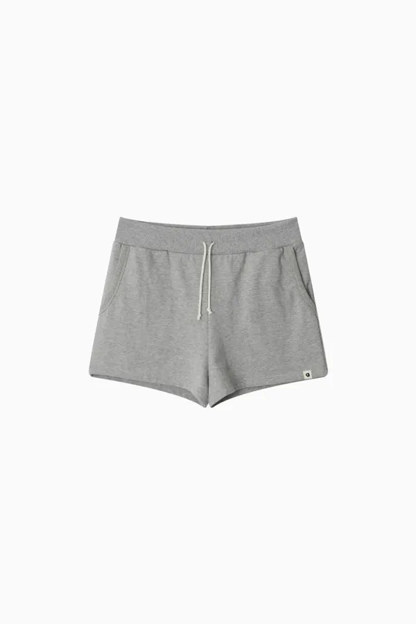 EASY WAFFLE SHORTS, MELANGE