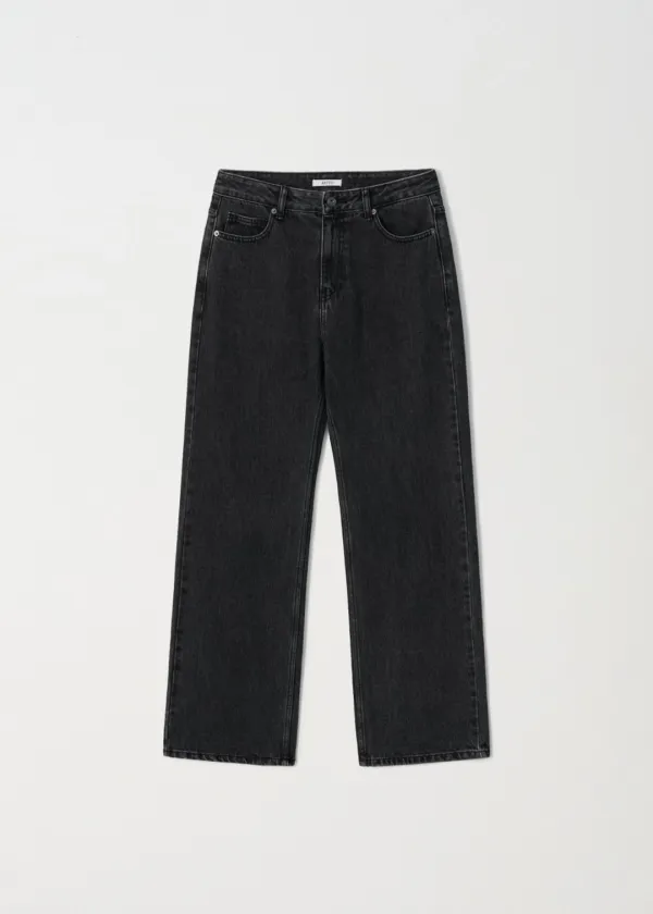 Slim Straight Denim_Black